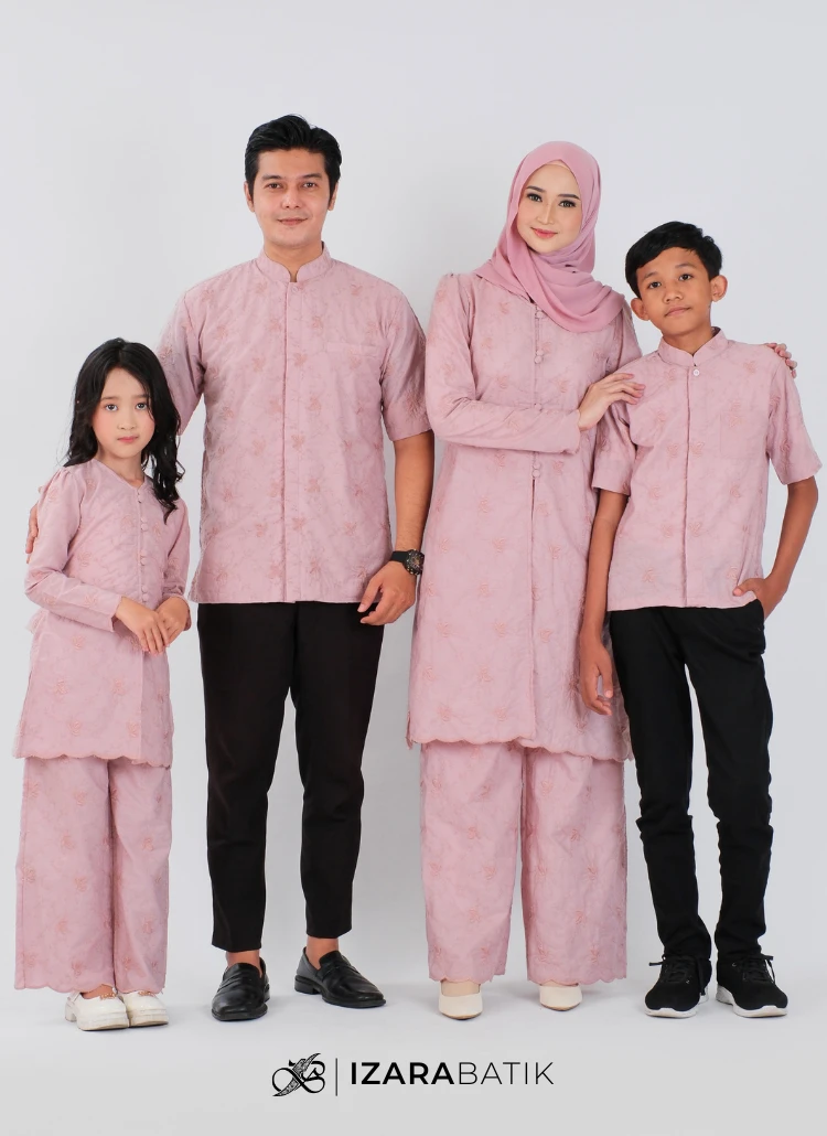 Family Set Andiny Series - Raya Collection Setelan Baju Couple Sarimbit Keluarga Muslim Lebaran