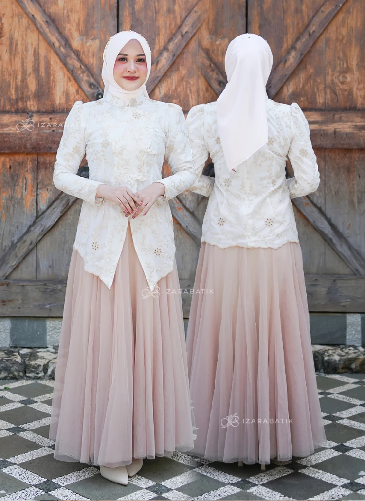 Janggan Amara Series Setelan Baju Couple Set Kebaya Kraton Modern Jawa Wisuda Lamaran Tunangan Bridesmaid