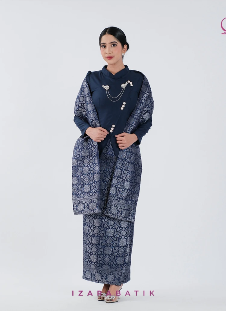 SET KEBAYA NAVY
