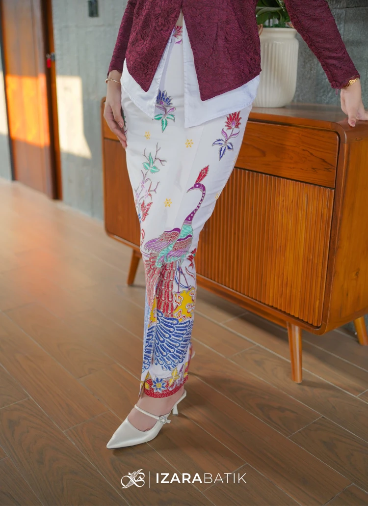 Rok Batik Maroon