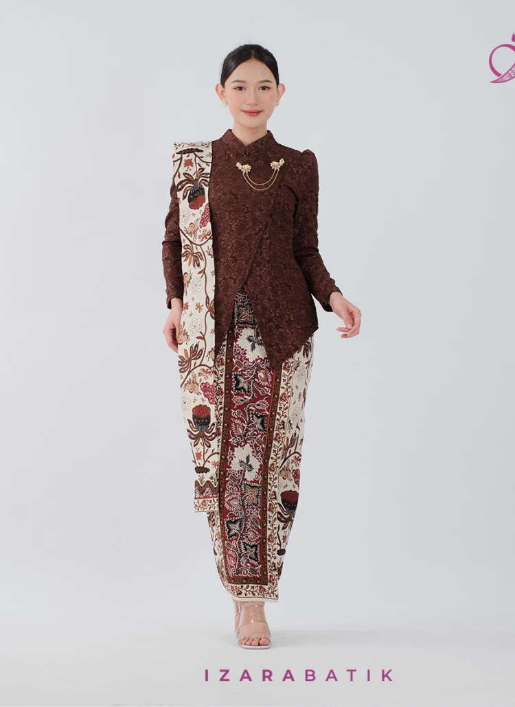 SET KEBAYA MAHOGANY