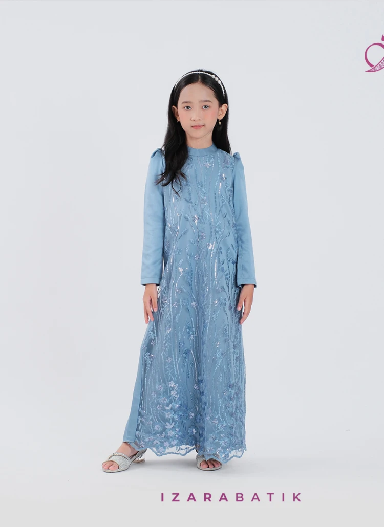 DRESS ANAK DENIM XL-XXL