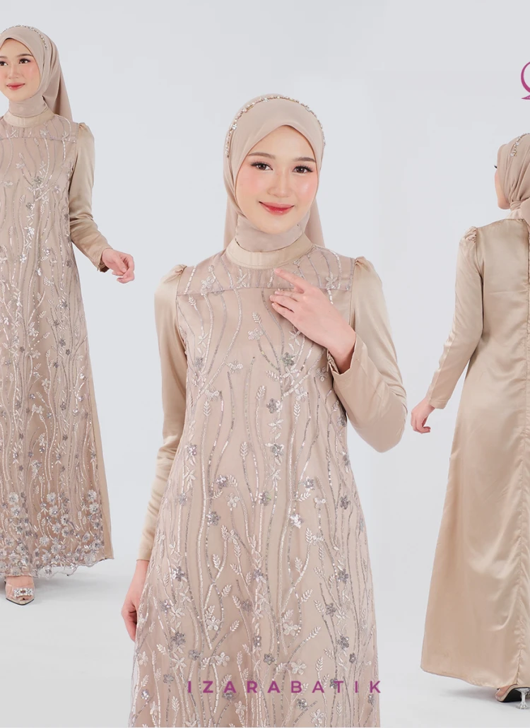 DRESS DEWASA LATTE L