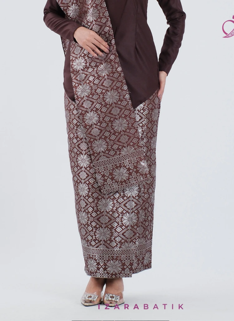 ROK SONGKET MAHOGANY