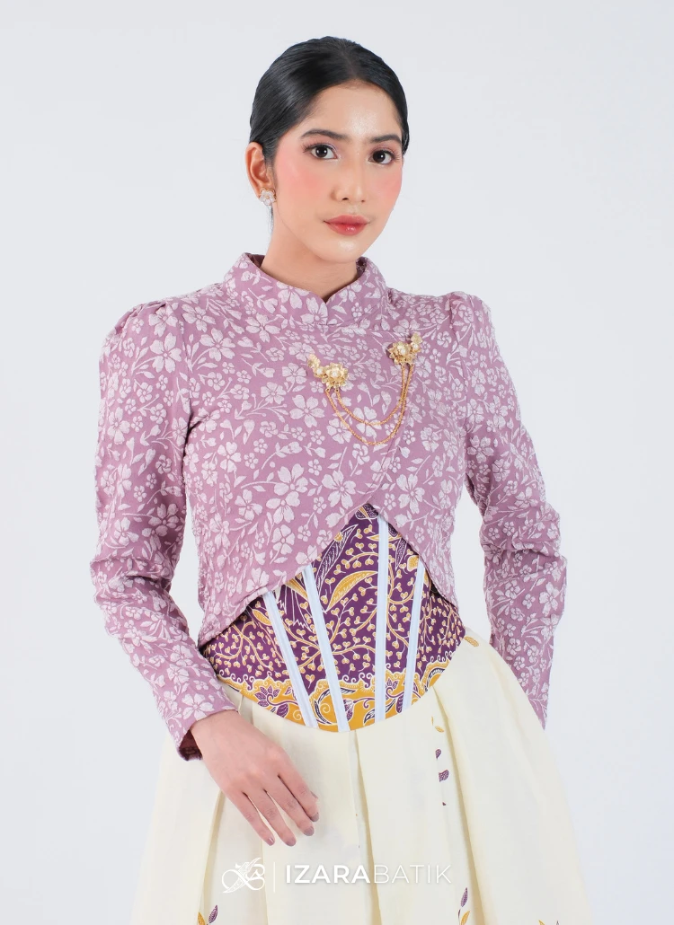 CROP TOP DUSTY PURPLE
