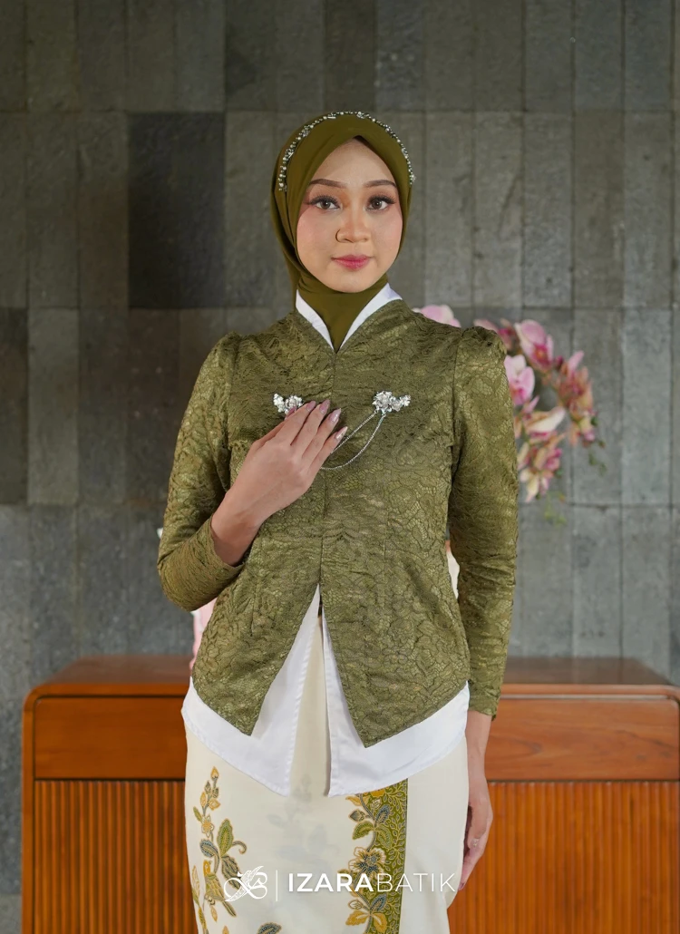 Atasan Kebaya Army