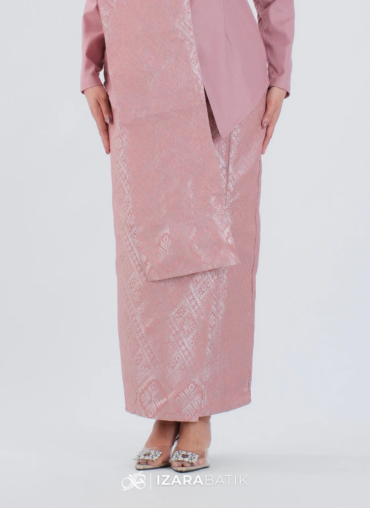 ROK SONGKET DUSTYPINK