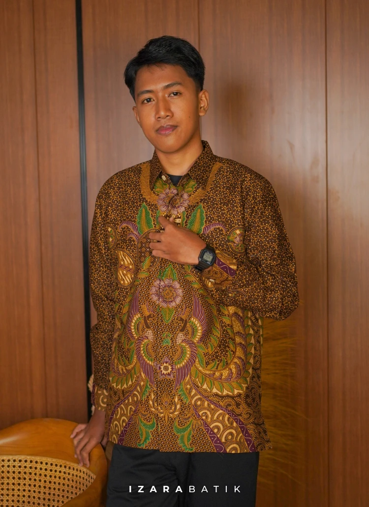 KEMEJA DOBBY YELLOW