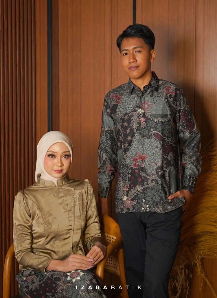 KEMEJA DOBBY OLIVE