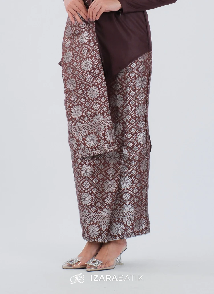 ROK SONGKET MAHOGANY